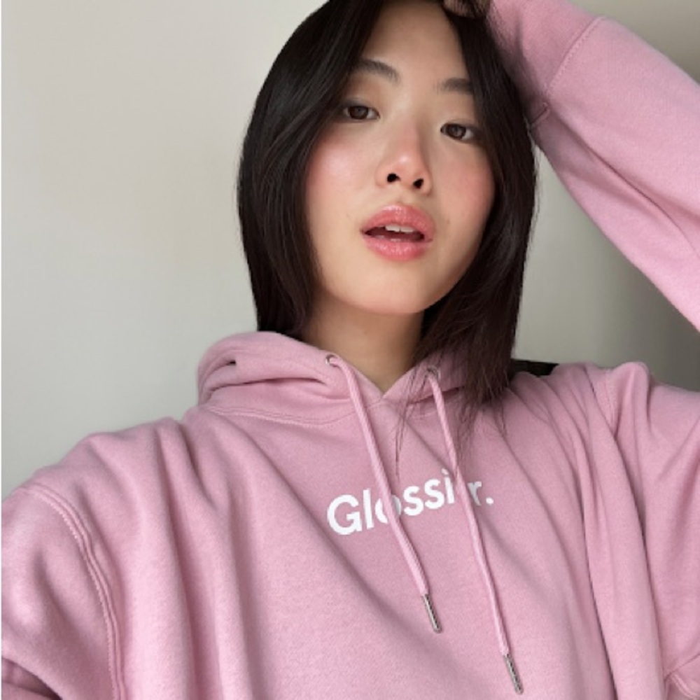 Viral Glossier sweatshirt hoodie